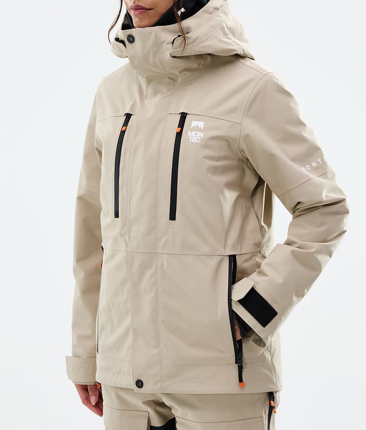 Montec Fawk W Snowboard Jacket Women Sand, Image 7 of 9