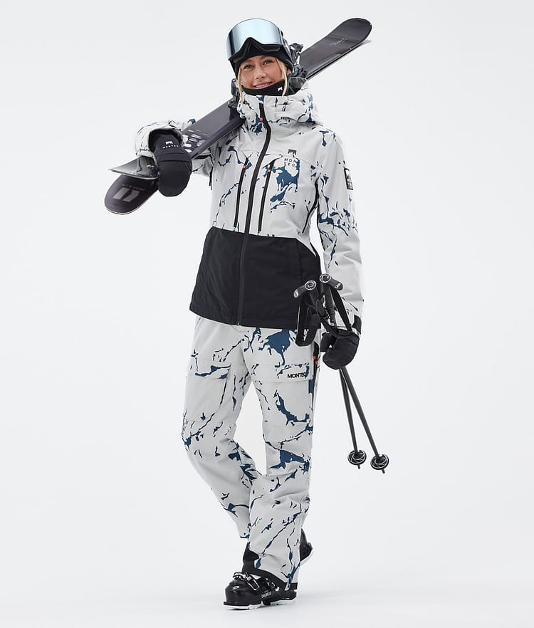 Montec Moss W Giacca Sci Donna Ice/Black, Image 3 of 10