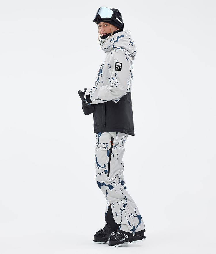 Montec Moss W Giacca Sci Donna Ice/Black, Image 4 of 10