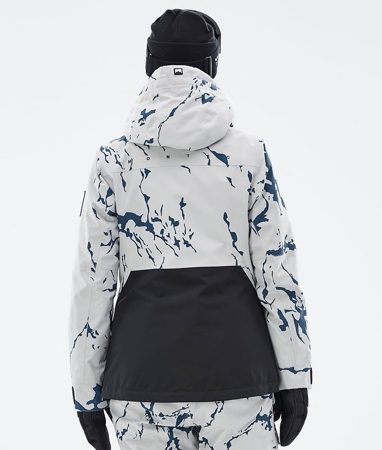 Montec Moss W Giacca Sci Donna Ice/Black, Image 7 of 10