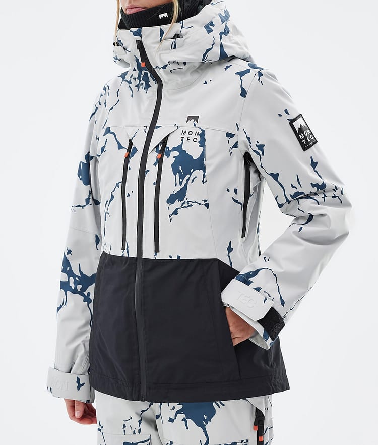 Montec Moss W Giacca Sci Donna Ice/Black, Image 8 of 10