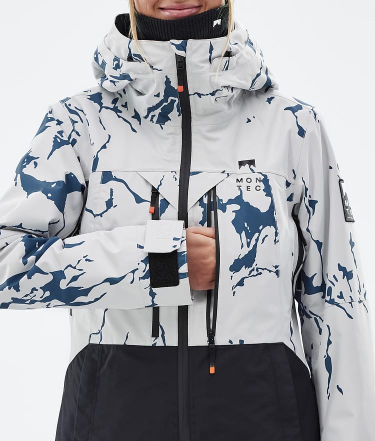 Montec Moss W Giacca Sci Donna Ice/Black, Image 9 of 10
