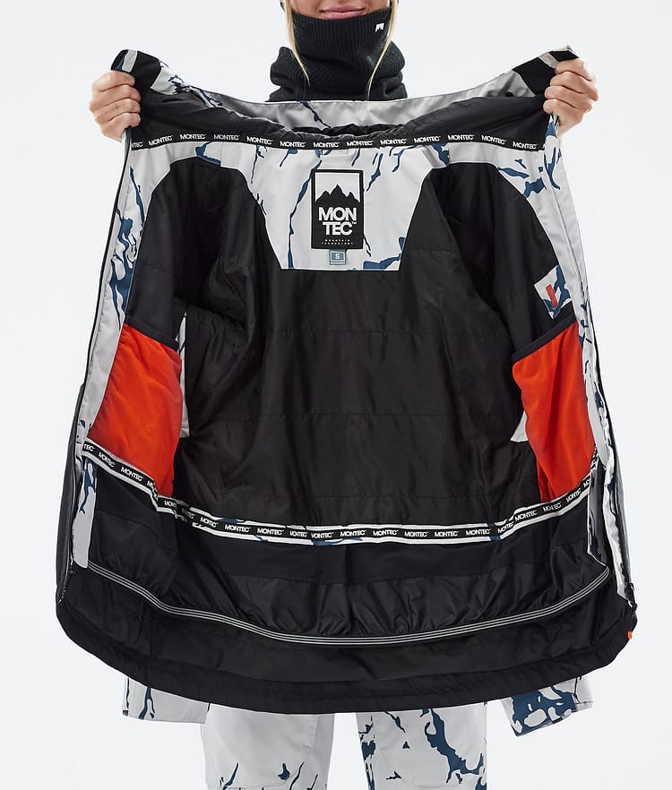 Montec Moss W Giacca Sci Donna Ice/Black, Image 10 of 10