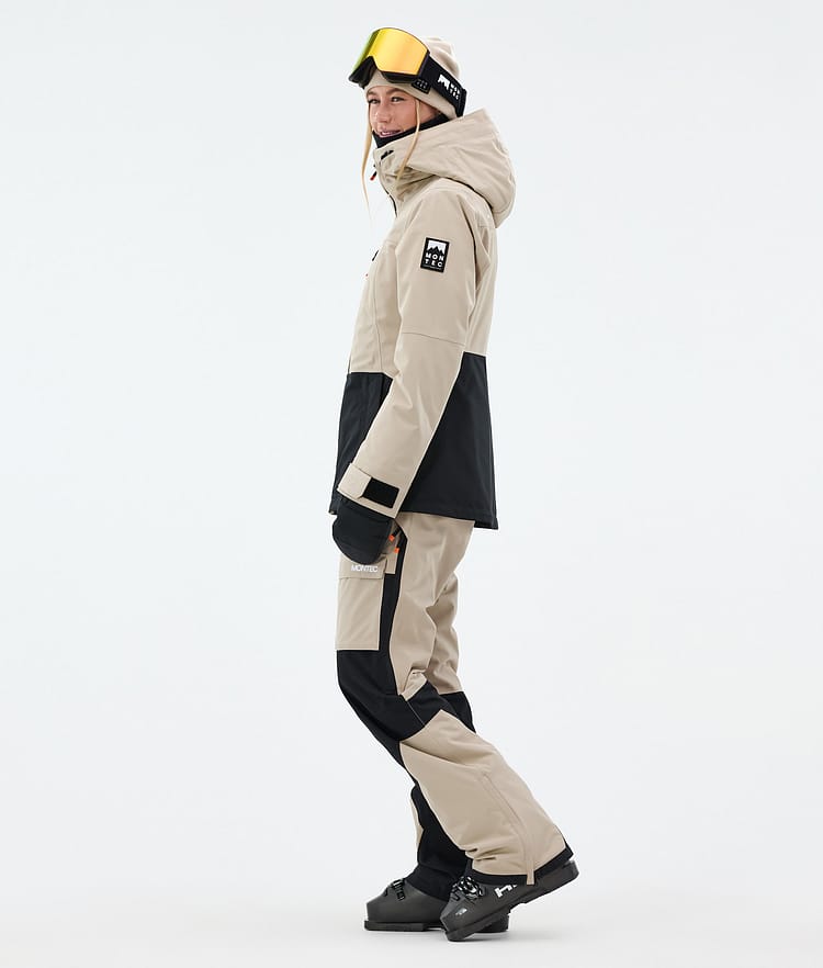 Montec Moss W Ski Jacket Women Sand/Black, Image 3 of 9