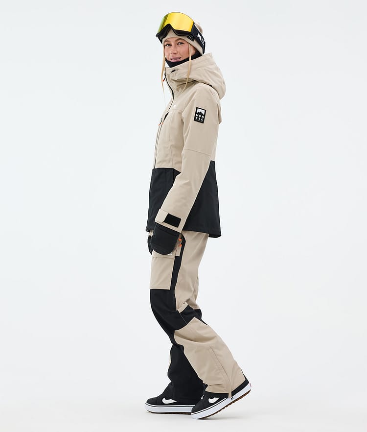 Montec Moss W Snowboard Jacket Women Sand/Black, Image 3 of 9