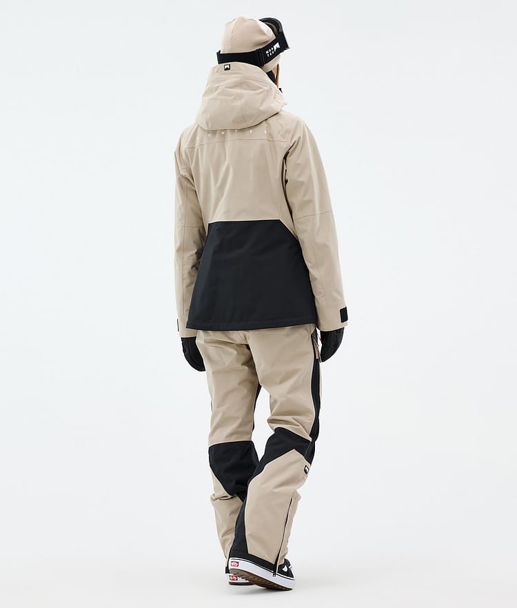 Montec Moss W Snowboard Jacket Women Sand/Black, Image 4 of 9