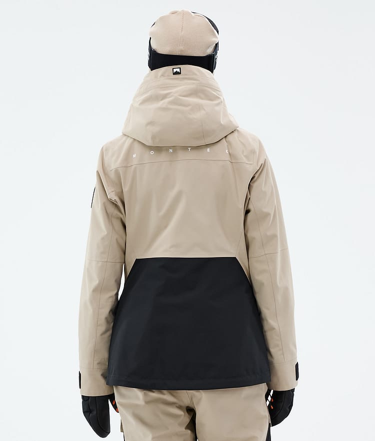 Montec Moss W Snowboard Jacket Women Sand/Black, Image 6 of 9