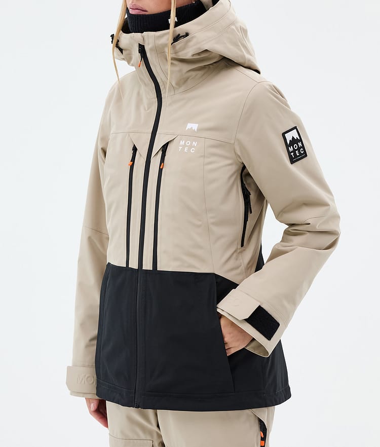 Montec Moss W Ski Jacket Women Sand/Black, Image 7 of 9