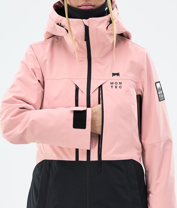 Montec Moss W Snowboard Jacket Women Soft Pink/Black, Image 8 of 9