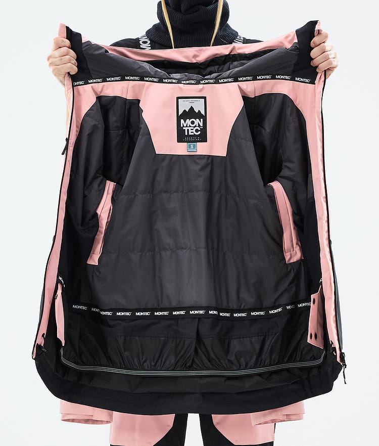 Montec Moss W Ski jas Dames Soft Pink/Black, Image 9 of 9