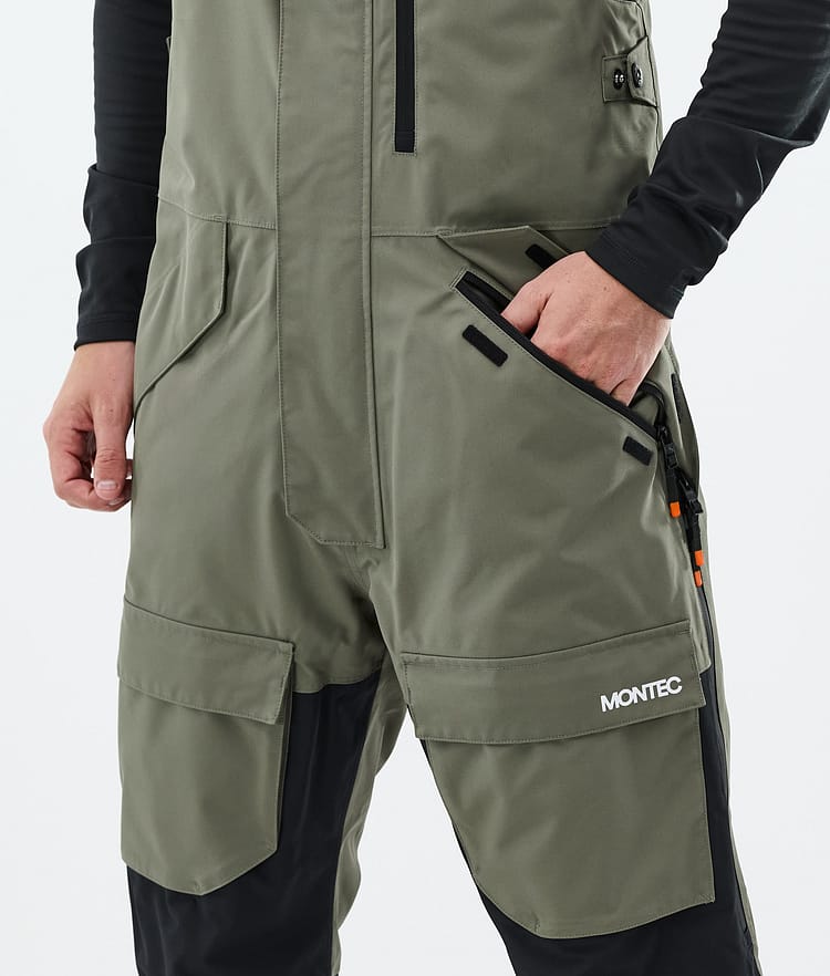 Montec Fawk Ski Pants Men Greenish/Black, Image 4 of 6