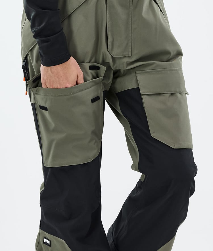 Montec Fawk Snowboard Pants Men Greenish/Black, Image 6 of 6