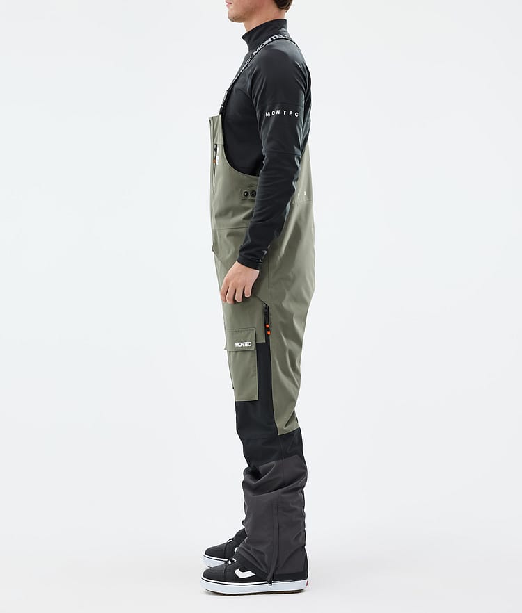 Montec Fawk Snowboard Pants Men Greenish/Black/Phantom, Image 3 of 7