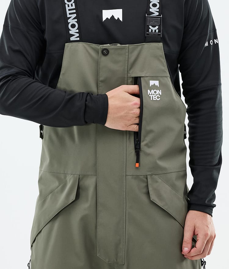 Fawk Ski Pants Men Greenish/Black/Phantom, Image 6 of 7