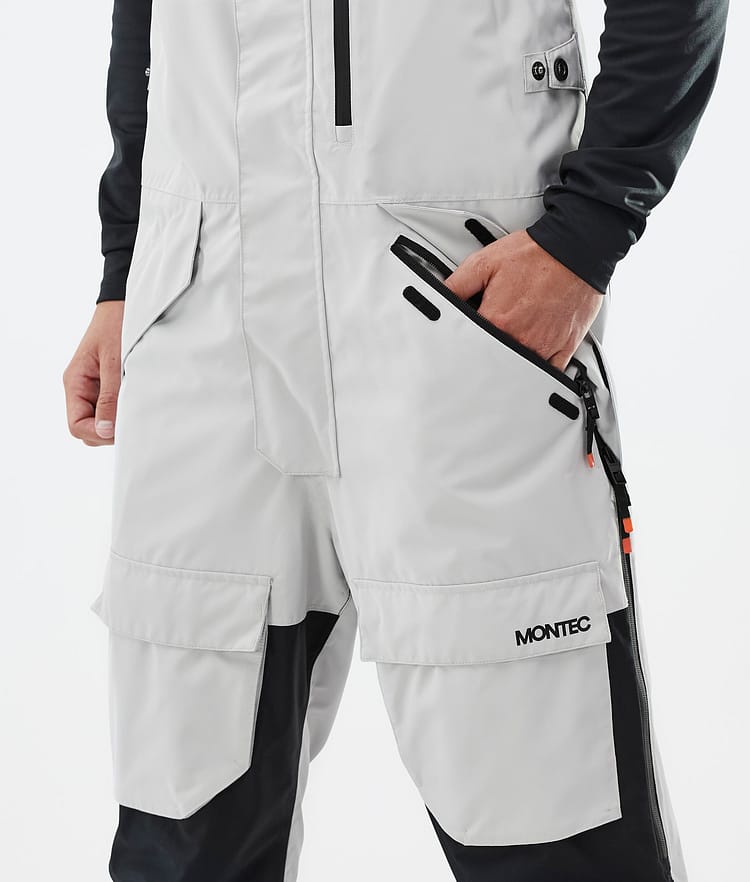 Montec Fawk Pantaloni Sci Uomo Light Grey/Black/Cobalt Blue, Image 5 of 7