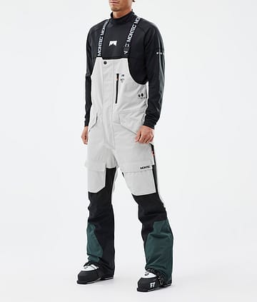Montec Fawk Ski Pants Light Grey/Black/Dark Atlantic