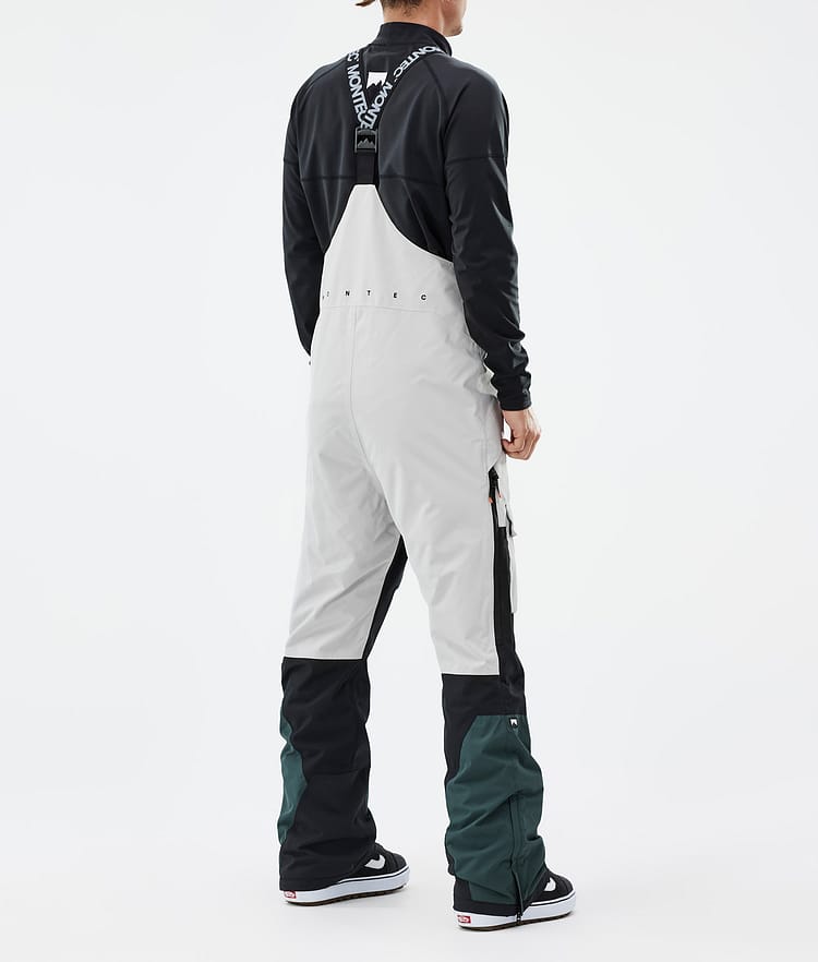 Montec Fawk Snowboardbukse Herre Light Grey/Black/Dark Atlantic, Image 5 of 8