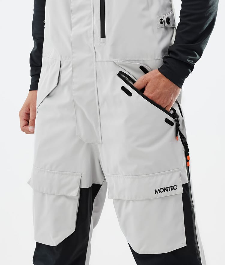 Montec Fawk Snowboardbukse Herre Light Grey/Black/Dark Atlantic, Image 6 of 8