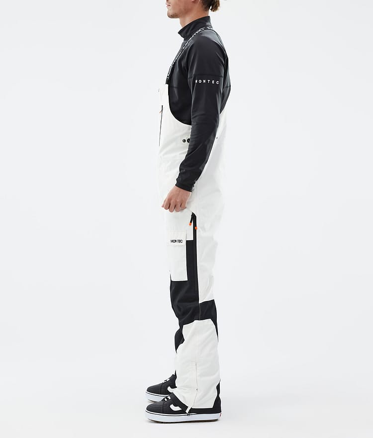 Fawk Snowboardbukse Herre Old White/Black, Image 3 of 7