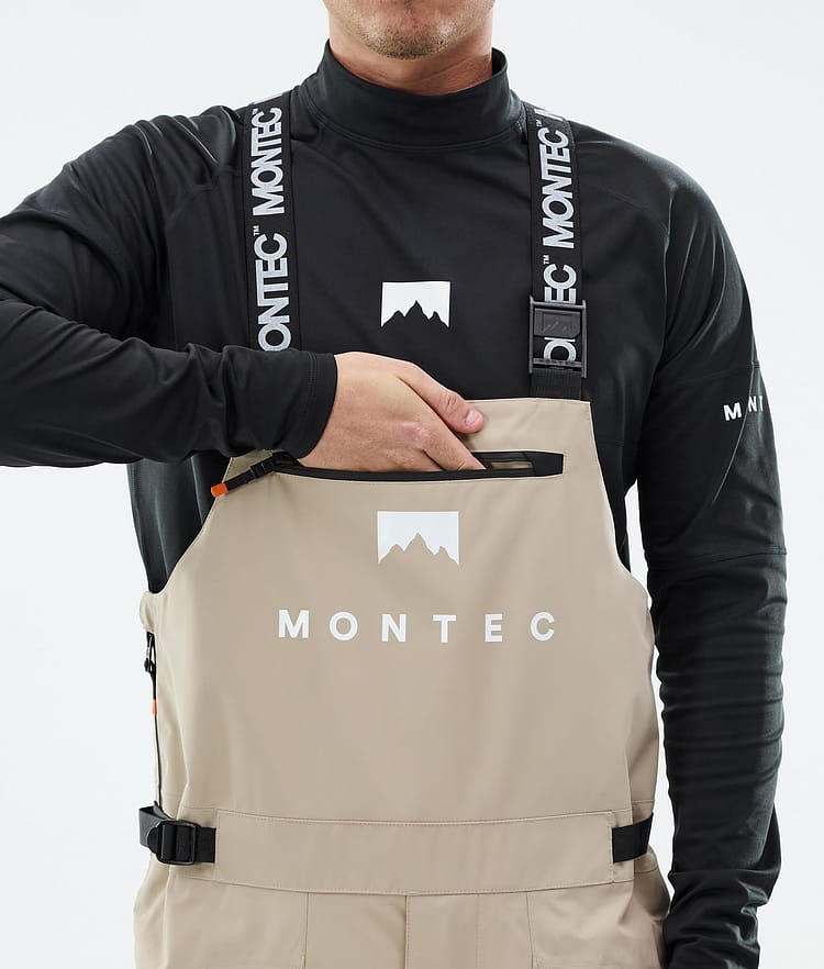 Montec Arch Snowboard Pants Men Sand/Black, Image 6 of 7