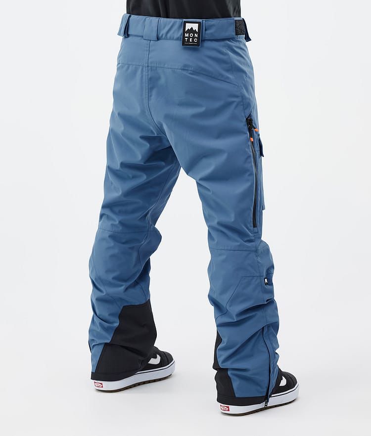 Kirin Snowboard Pants Men Blue Steel, Image 4 of 6