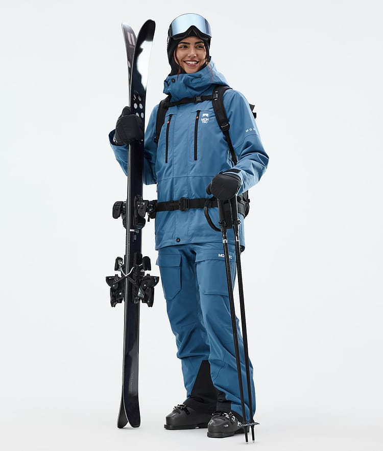 Montec Fawk W Ski Pants Women Blue Steel, Image 2 of 8