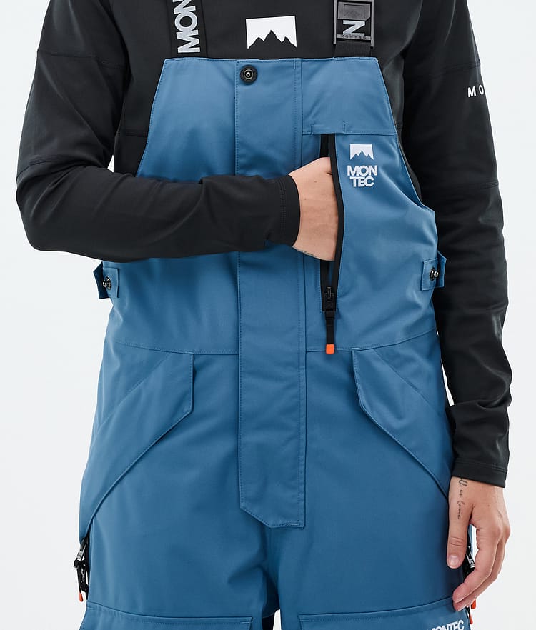 Montec Fawk W Snowboard Pants Women Blue Steel, Image 7 of 8