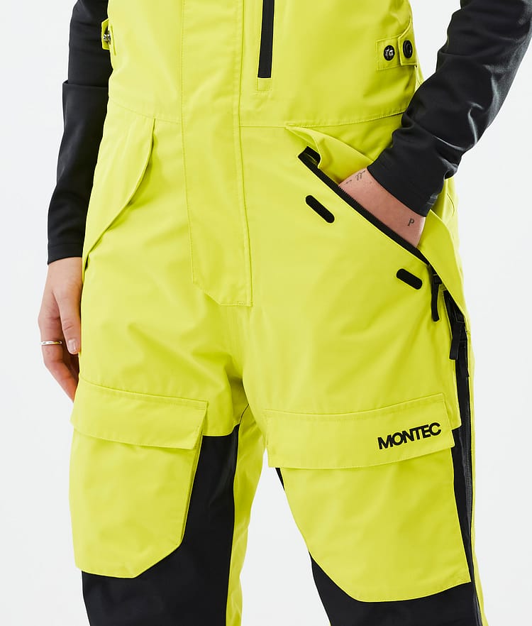 Montec Fawk W Skidbyxa Dam Bright Yellow/Black/Light Pearl, Image 5 of 7