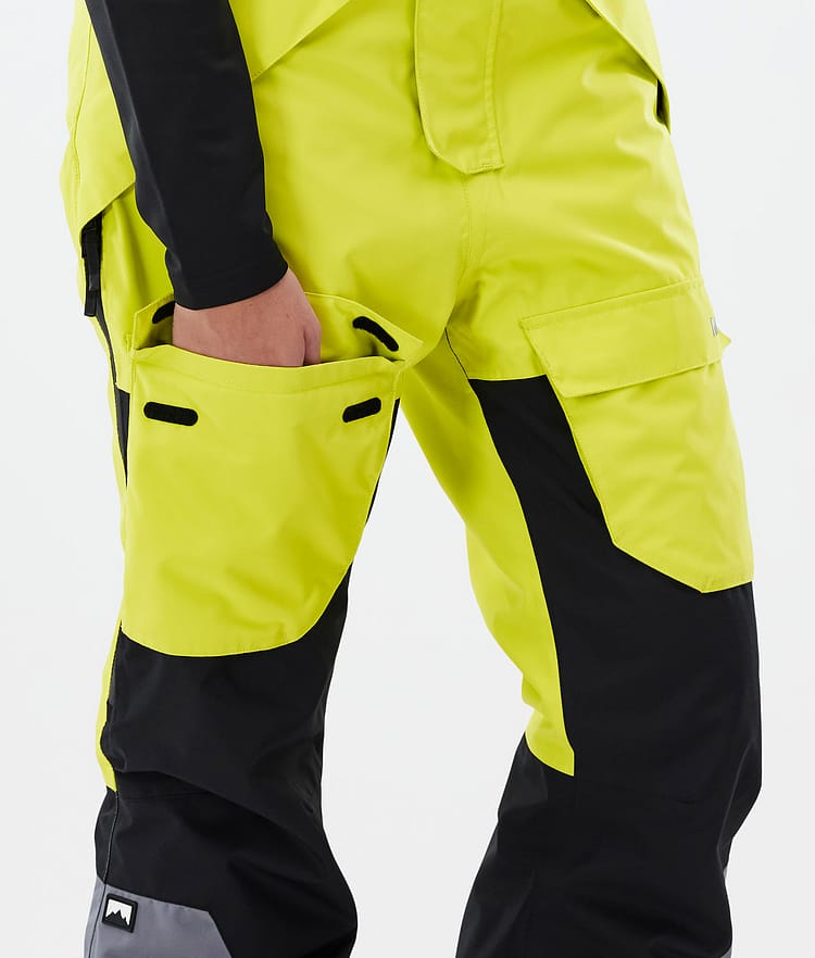 Montec Fawk W Skidbyxa Dam Bright Yellow/Black/Light Pearl, Image 7 of 7