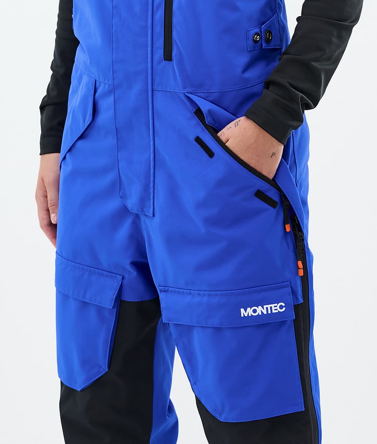 Montec Fawk W Pantaloni Sci Donna Cobalt Blue/Black, Image 6 of 8