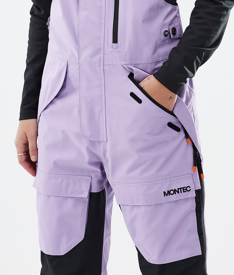 Montec Fawk W Snowboard Pants Women Faded Violet/Black/Dark Blue, Image 5 of 7