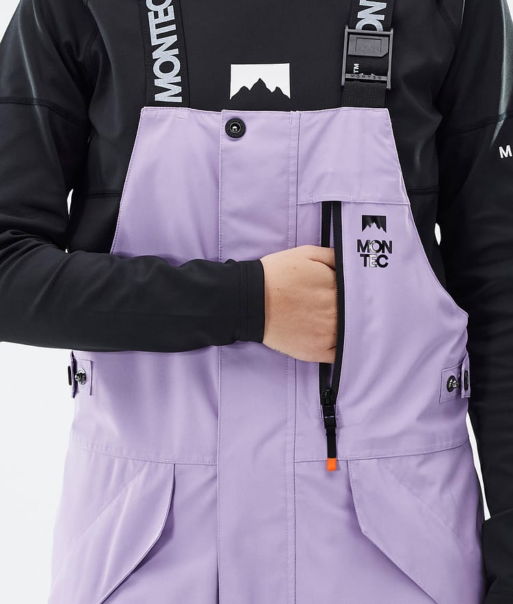 Montec Fawk W Snowboard Pants Women Faded Violet/Black/Dark Blue, Image 6 of 7