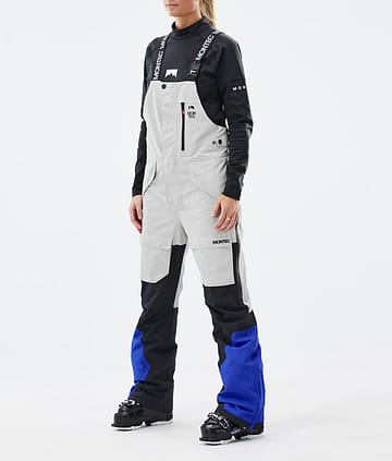 Montec Fawk W Ski Pants Light Grey/Black/Cobalt Blue