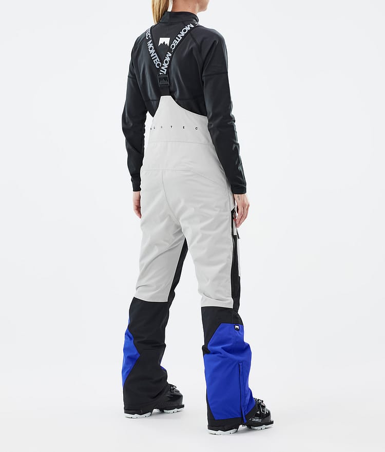 Montec Fawk W Skihose Damen Light Grey/Black/Cobalt Blue, Image 4 of 7