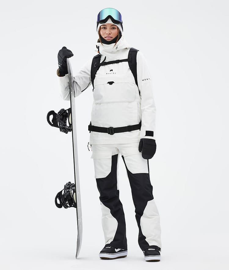 Montec Fawk W Snowboardhose Damen Old White/ Black, Image 2 of 7