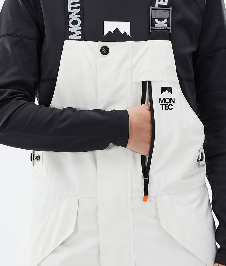 Montec Fawk W Snowboardhose Damen Old White/ Black, Image 6 of 7