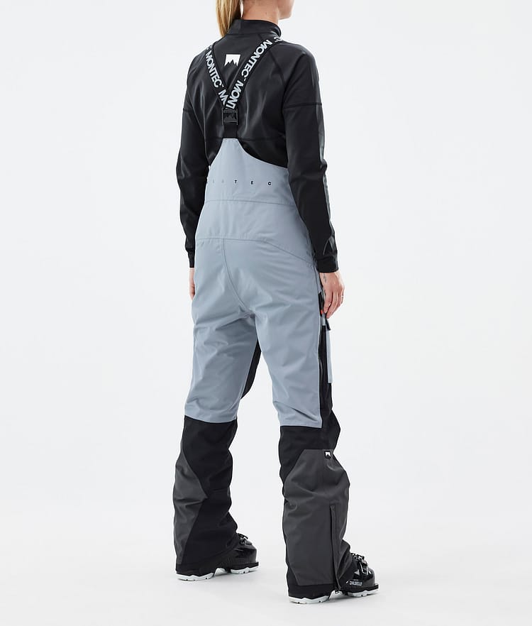 Fawk W Lyžařské Kalhoty Dámské Soft Blue/Black/Phantom, Image 4 of 7