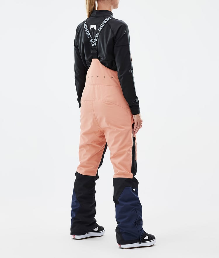 Montec Fawk W Snowboard Pants Women Faded Peach/Black/Dark Blue, Image 4 of 7