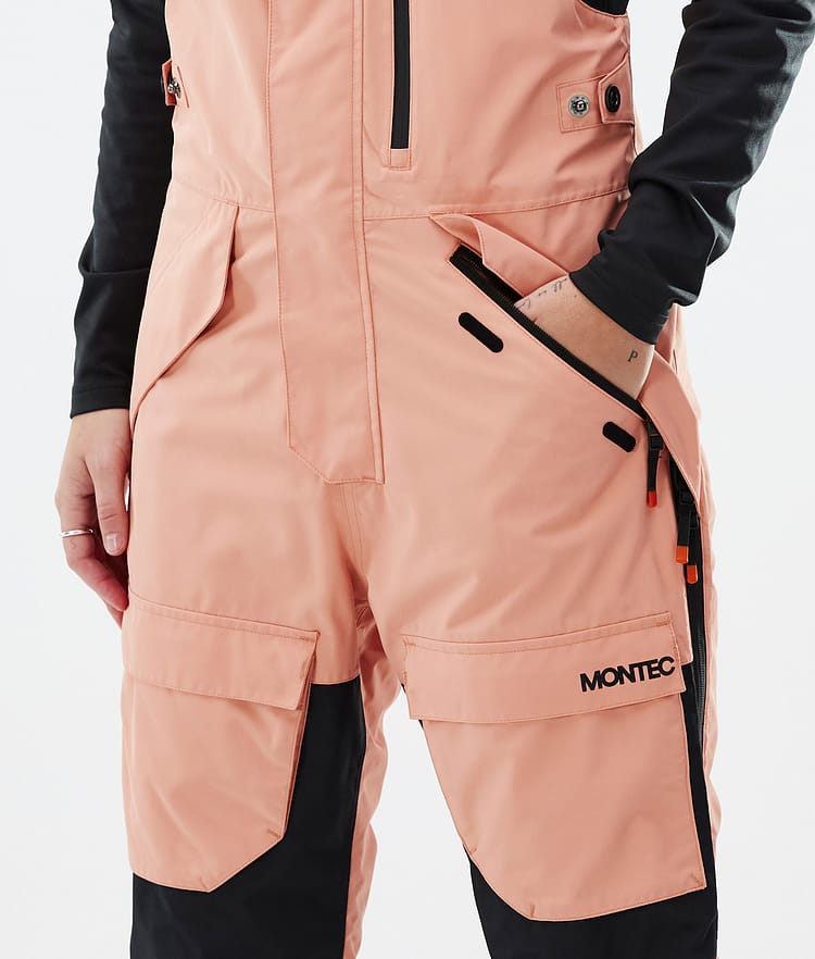 Montec Fawk W Snowboard Pants Women Faded Peach/Black/Dark Blue, Image 5 of 7
