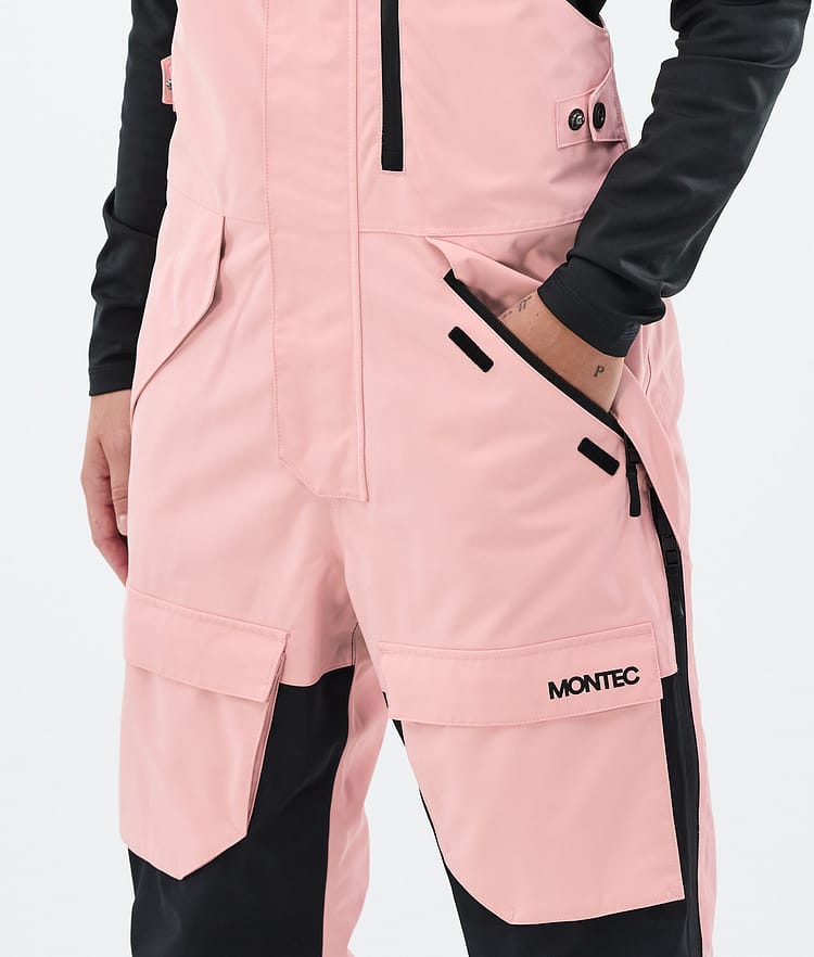 Montec Fawk W Pantaloni Sci Donna Soft Pink/Black, Image 6 of 8