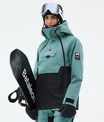 Doom W Snowboard Jacket Atlantic/Black