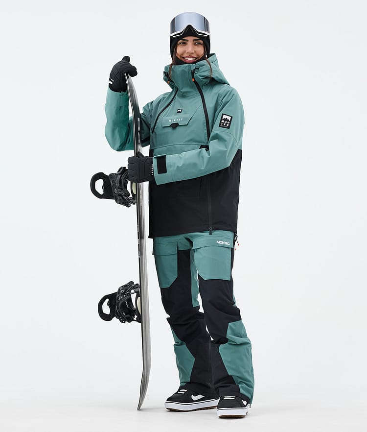 Montec Doom W Snowboard Jacket Women Atlantic/Black, Image 2 of 10