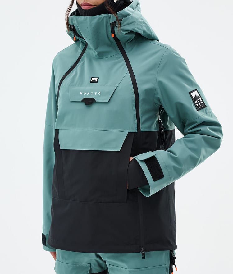 Montec Doom W Snowboard Jacket Women Atlantic/Black, Image 7 of 10