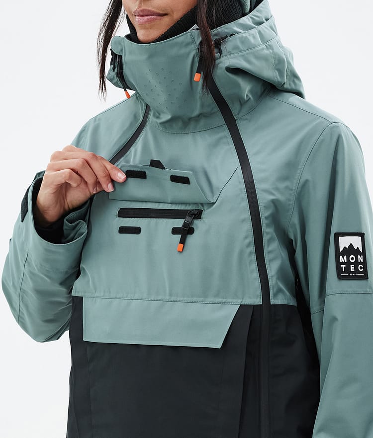Doom W Ski Jacket Women Atlantic/Black, Image 9 of 10