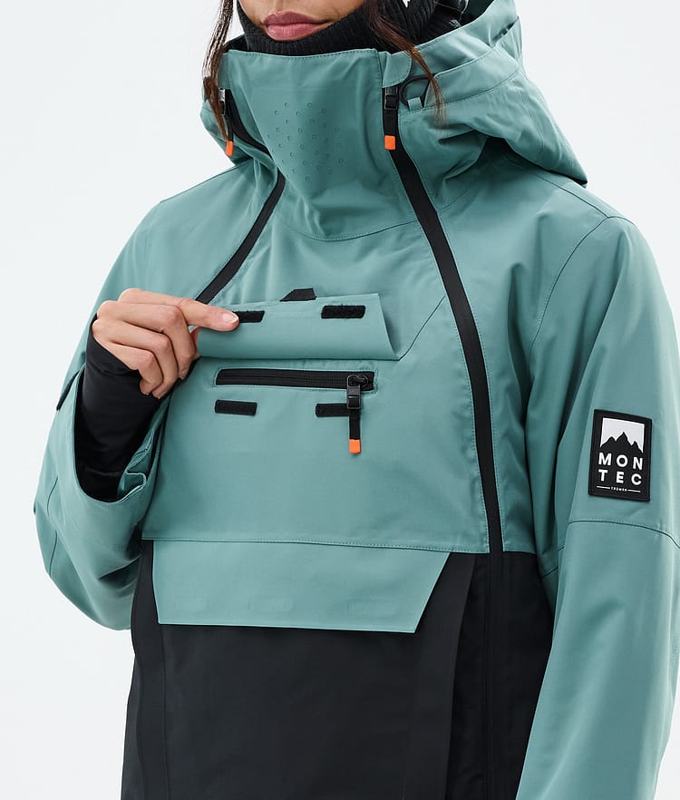 Montec Doom W Snowboard Jacket Women Atlantic/Black, Image 9 of 10