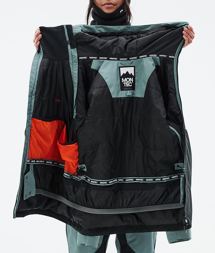 Doom W Ski Jacket Women Atlantic/Black, Image 10 of 10