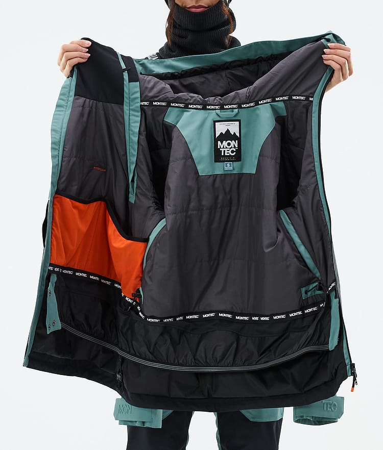 Montec Doom W Snowboard Jacket Women Atlantic/Black, Image 10 of 10