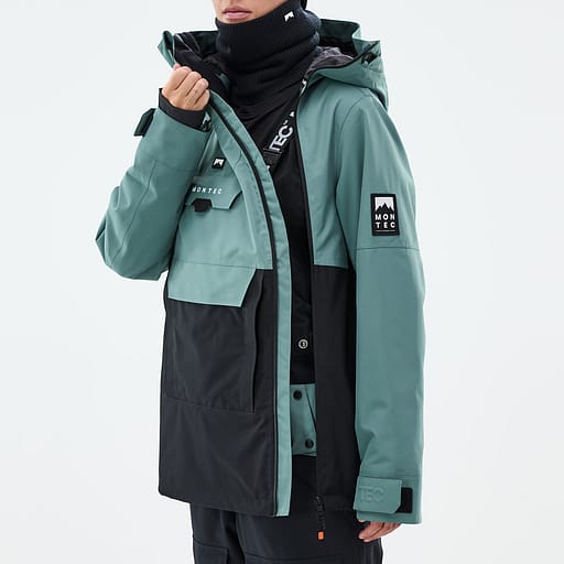 Asymmetrical Front Zipper With Inner Placket