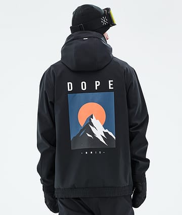 Dope Yeti Snowboard Jacket Black