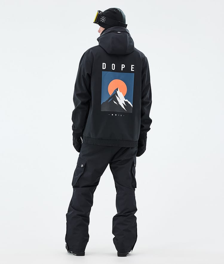 Dope Yeti Ski Jacket Men Aphex Black, Image 3 of 7